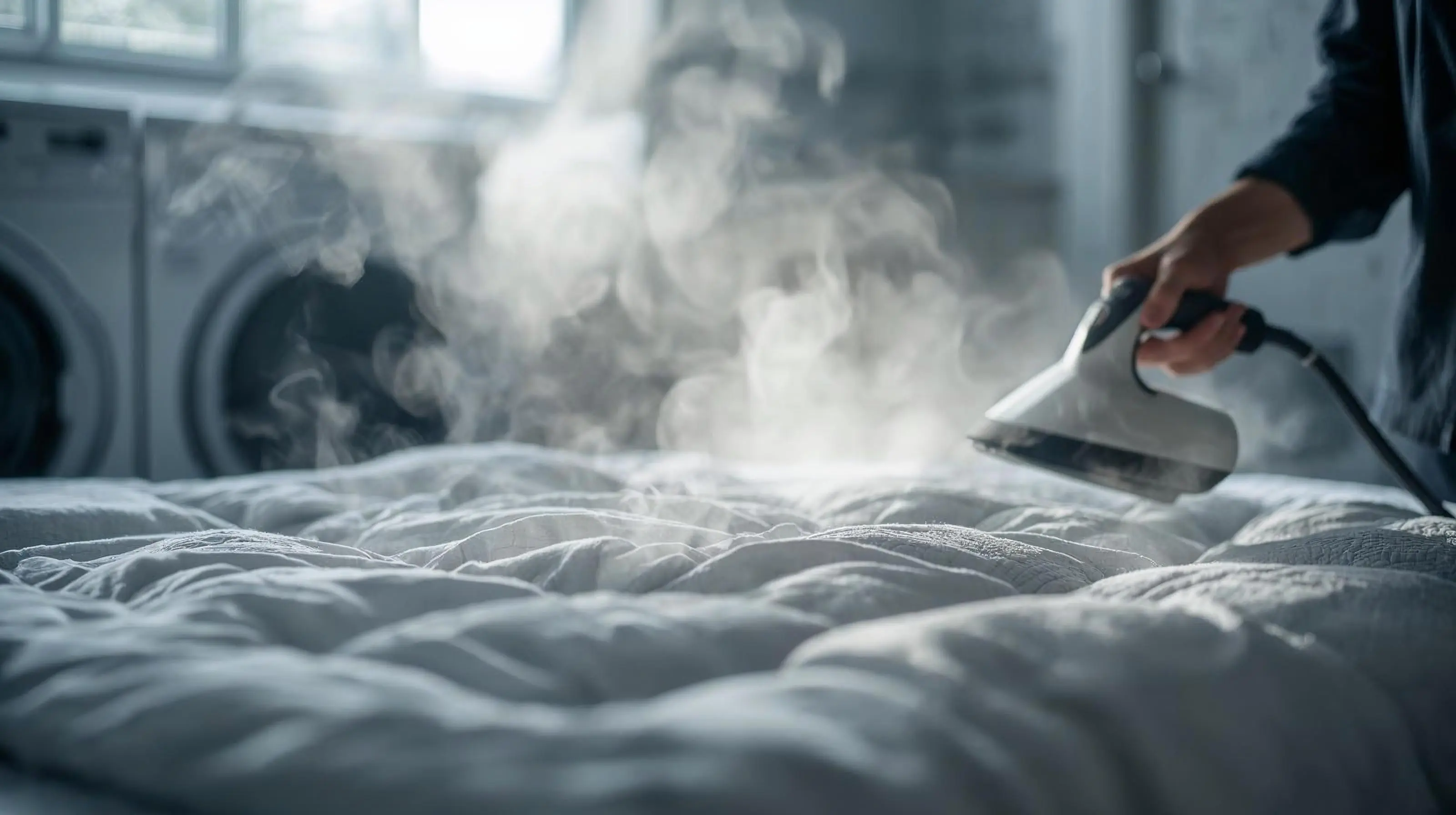 Proses pengeringan bedcover